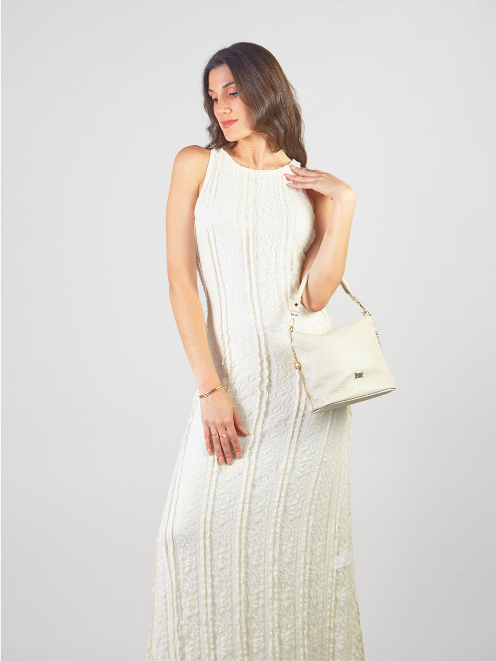 AMARINDA - LONG SLEEVELESS DRESS