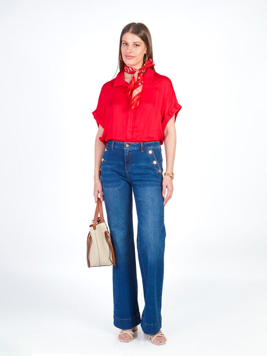 VICKY - BLUSA ESTILO KIMONO