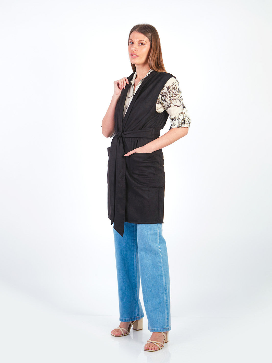 ELLIS - BLUSA MANGA LARGA CON ESTAMPADO FLORAL