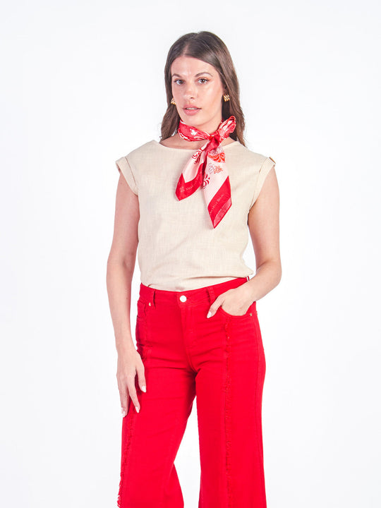 ESMEE - BLUSA MANGA CERO