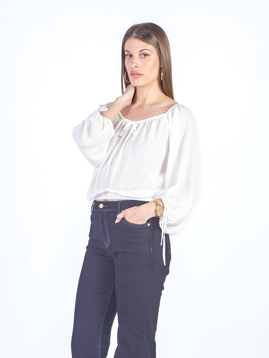 FABI - BLUSA OFF SHOULDER