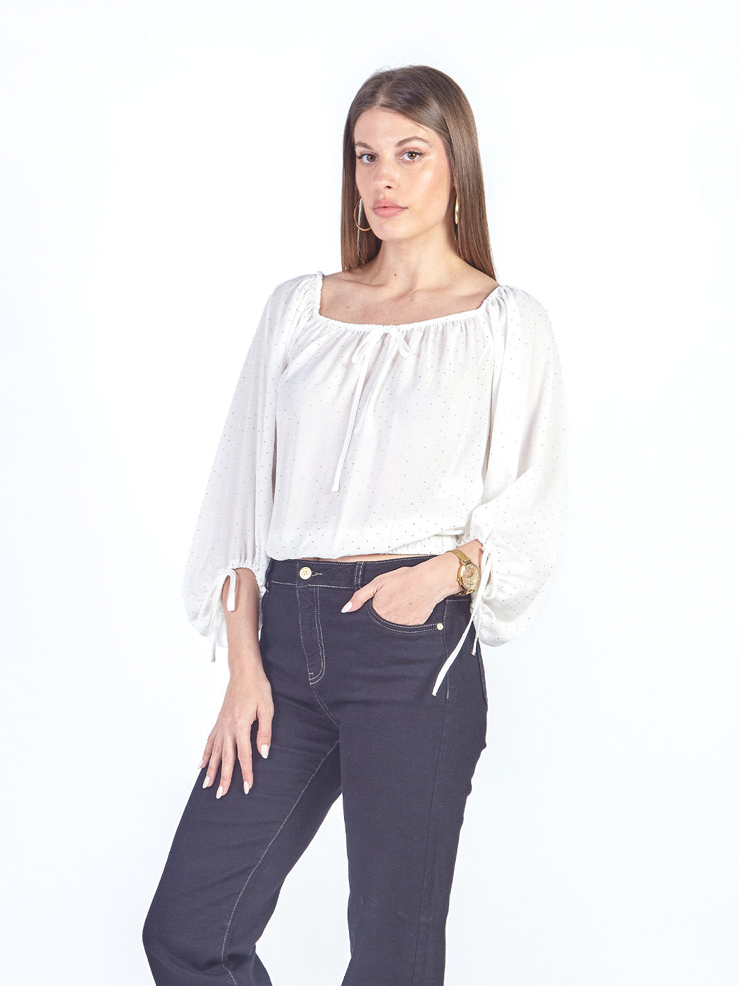 FABI - BLUSA OFF SHOULDER