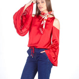 NADIA - BLUSA OFF SHOULDER ROJO