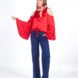 NADIA - BLUSA OFF SHOULDER ROJO