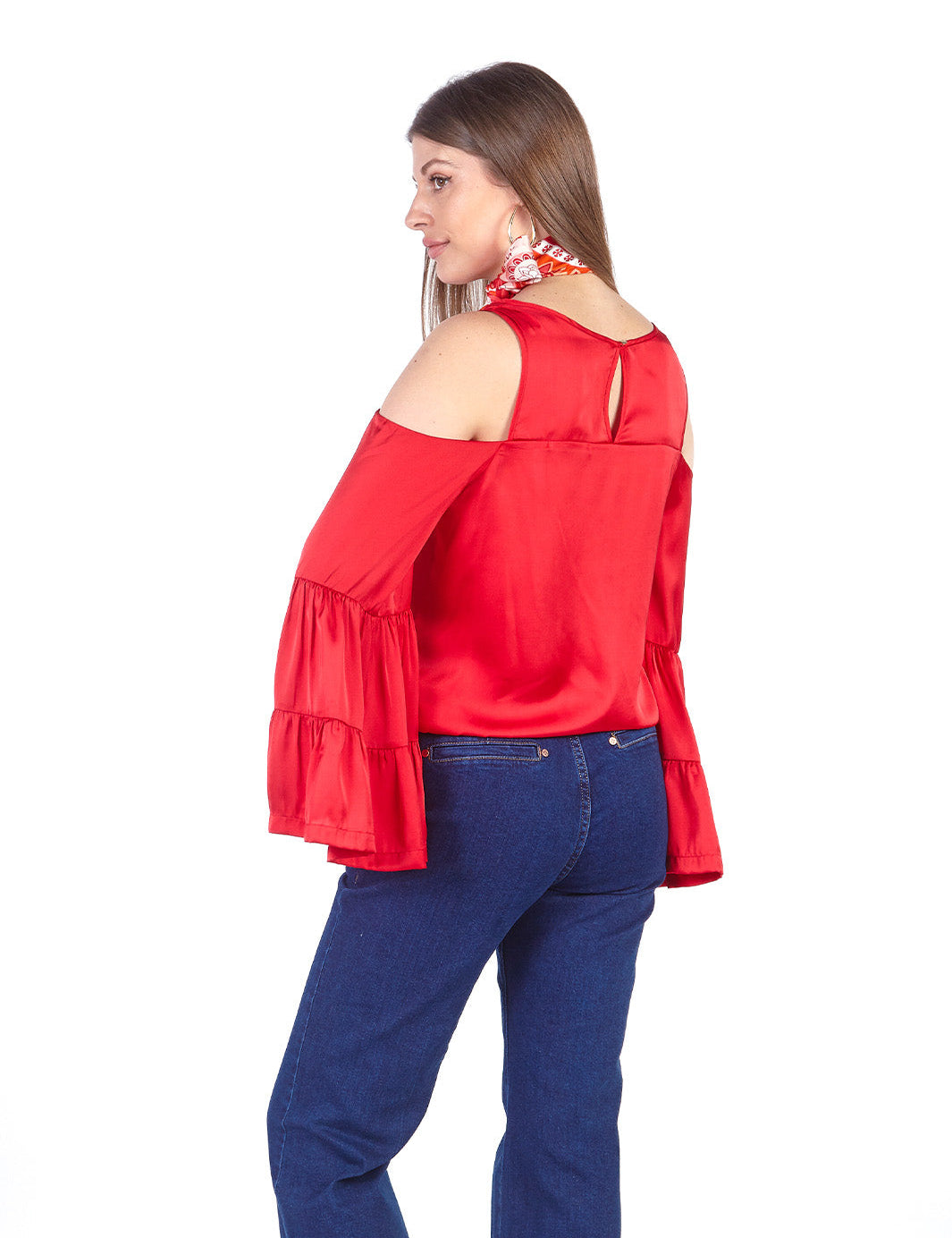 NADIA - BLUSA OFF SHOULDER ROJO