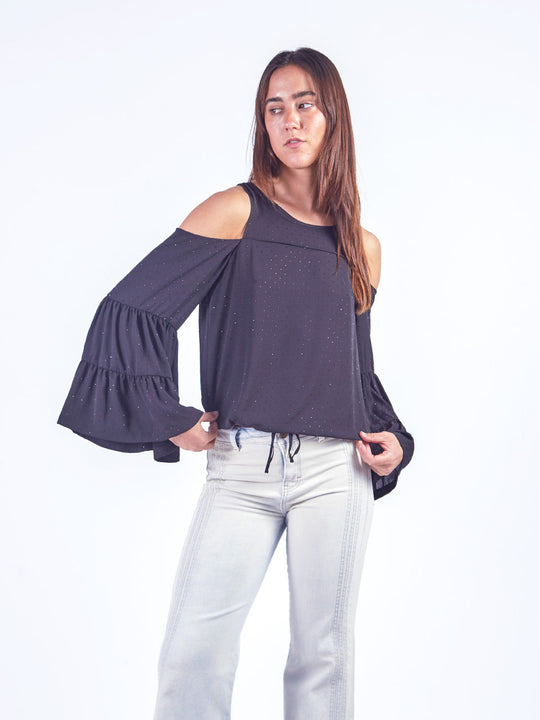 ELLA - BLUSA CON HOMBROS DESCUBIERTOS