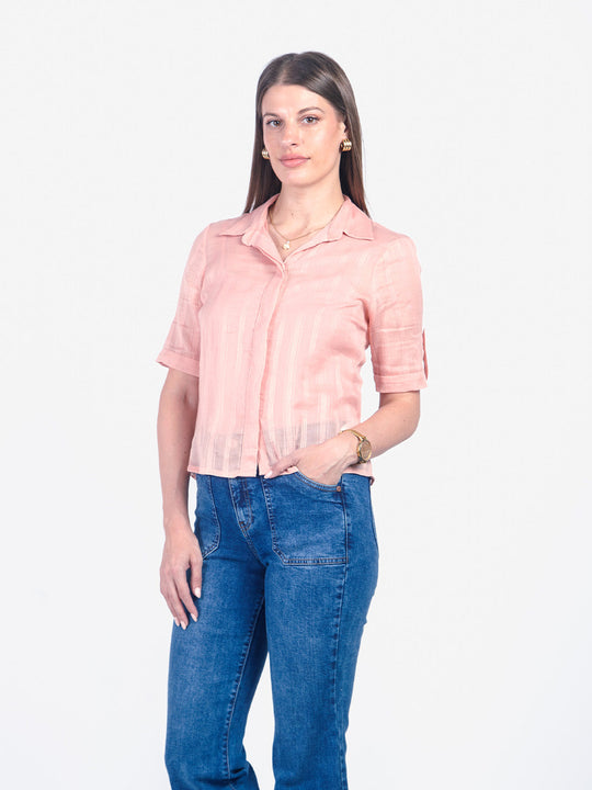BELLA - BLUSA MANGA CORTA