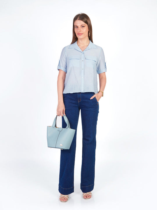 ERIKA - BLUSA MANGA CORTA