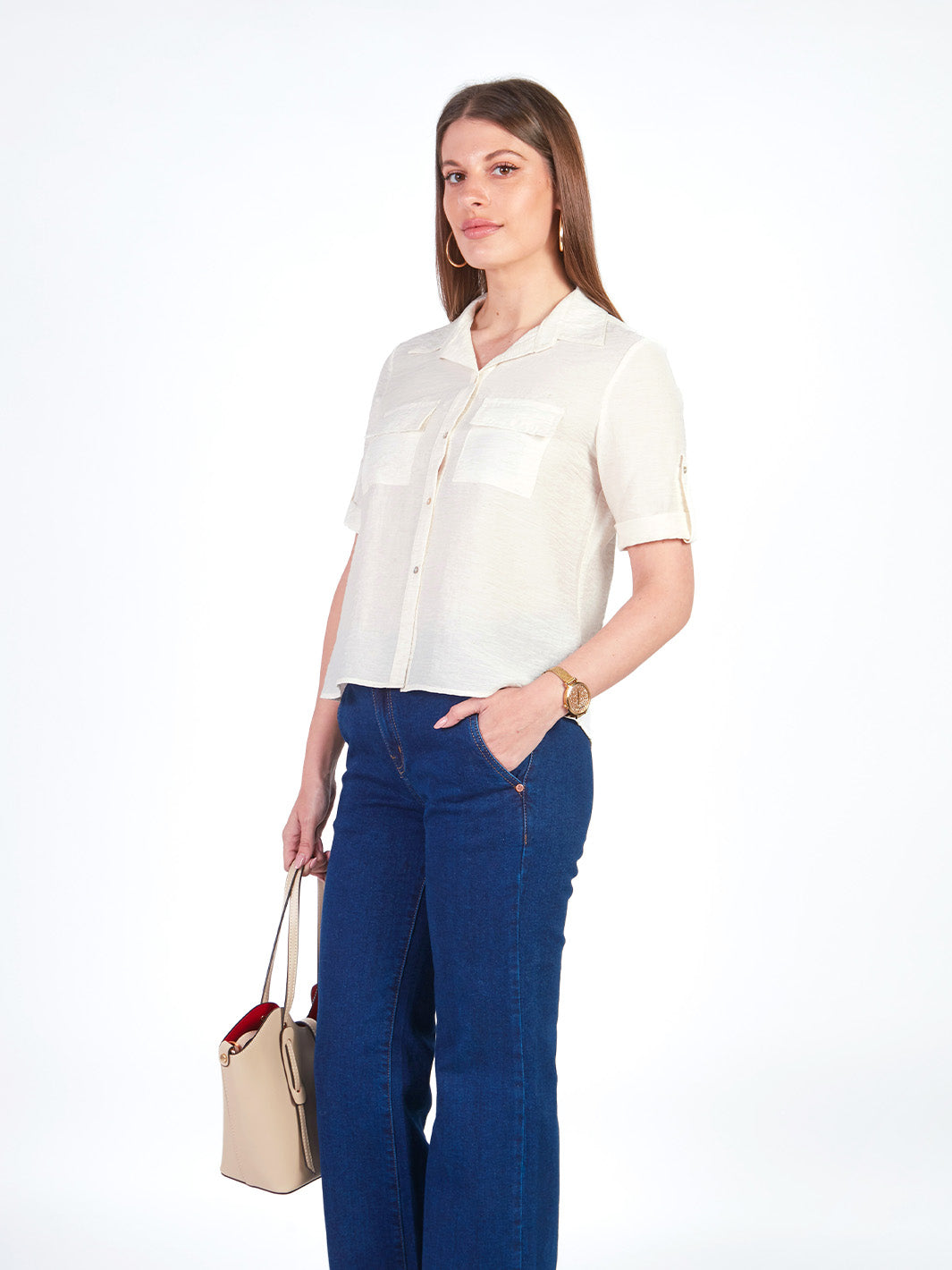 ERIKA - BLUSA MANGA CORTA