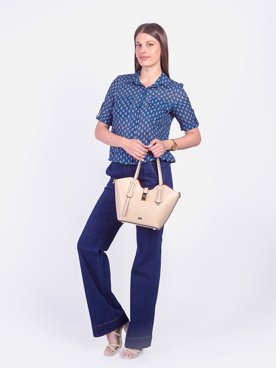 LILIAN - BLUSA CAMISERA MANGA 3/4