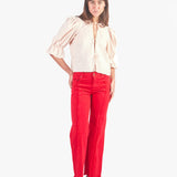 GISE - BLUSA MANGA 3/4 PALO ROSA