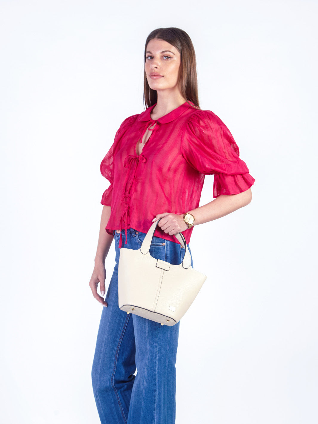 MILA - BLUSA MANGA 3/4