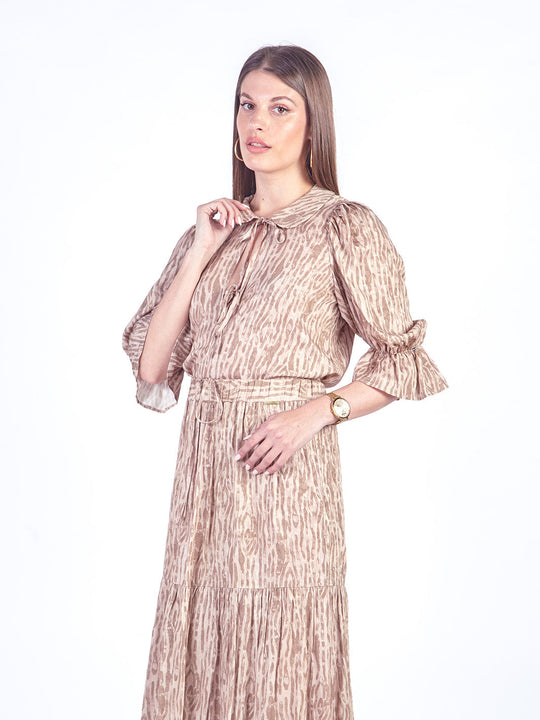 SELENE - BLUSA CAMISERA MANGA 3/4