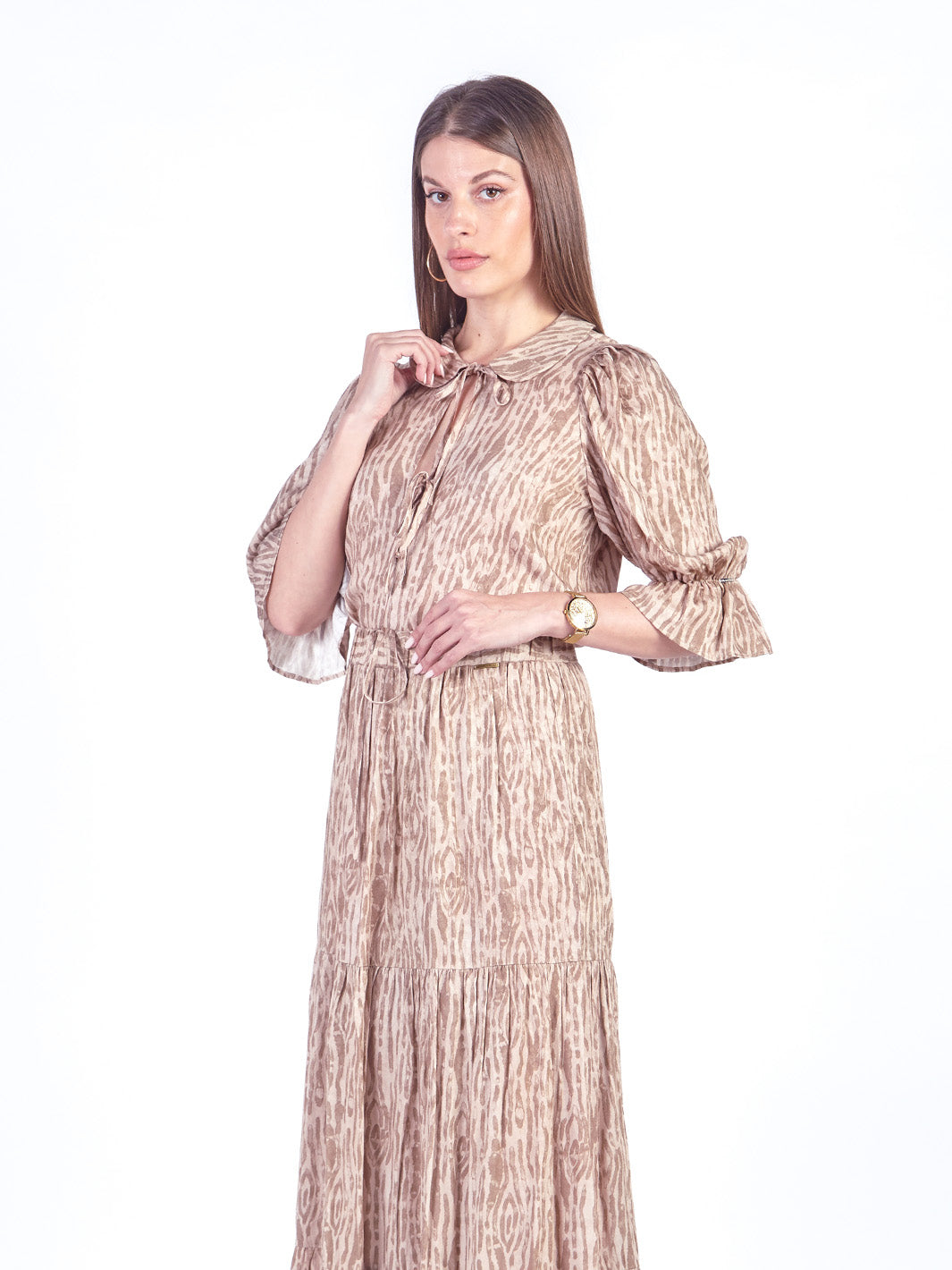 SELENE - BLUSA CAMISERA MANGA 3/4