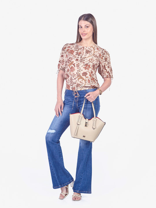 KIM - BLUSA MANGA AL CODO