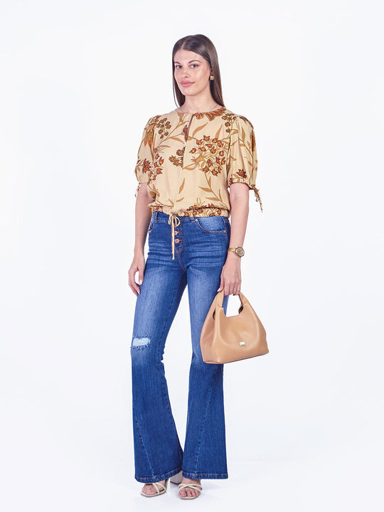 KIM - BLUSA MANGA AL CODO