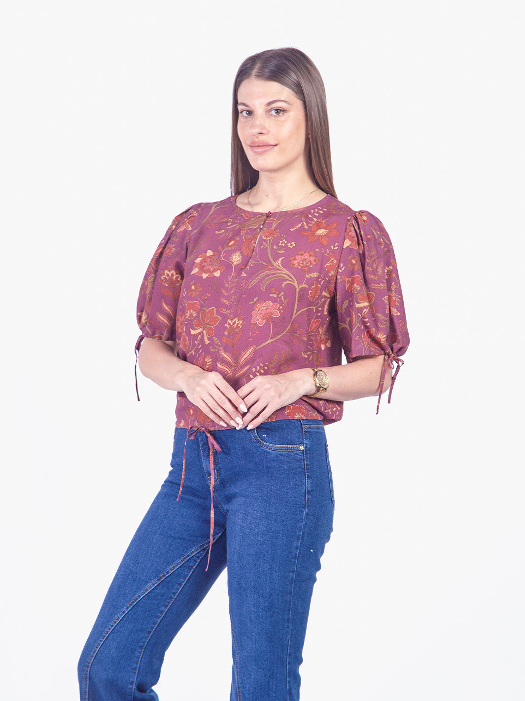 KIM - BLUSA MANGA AL CODO