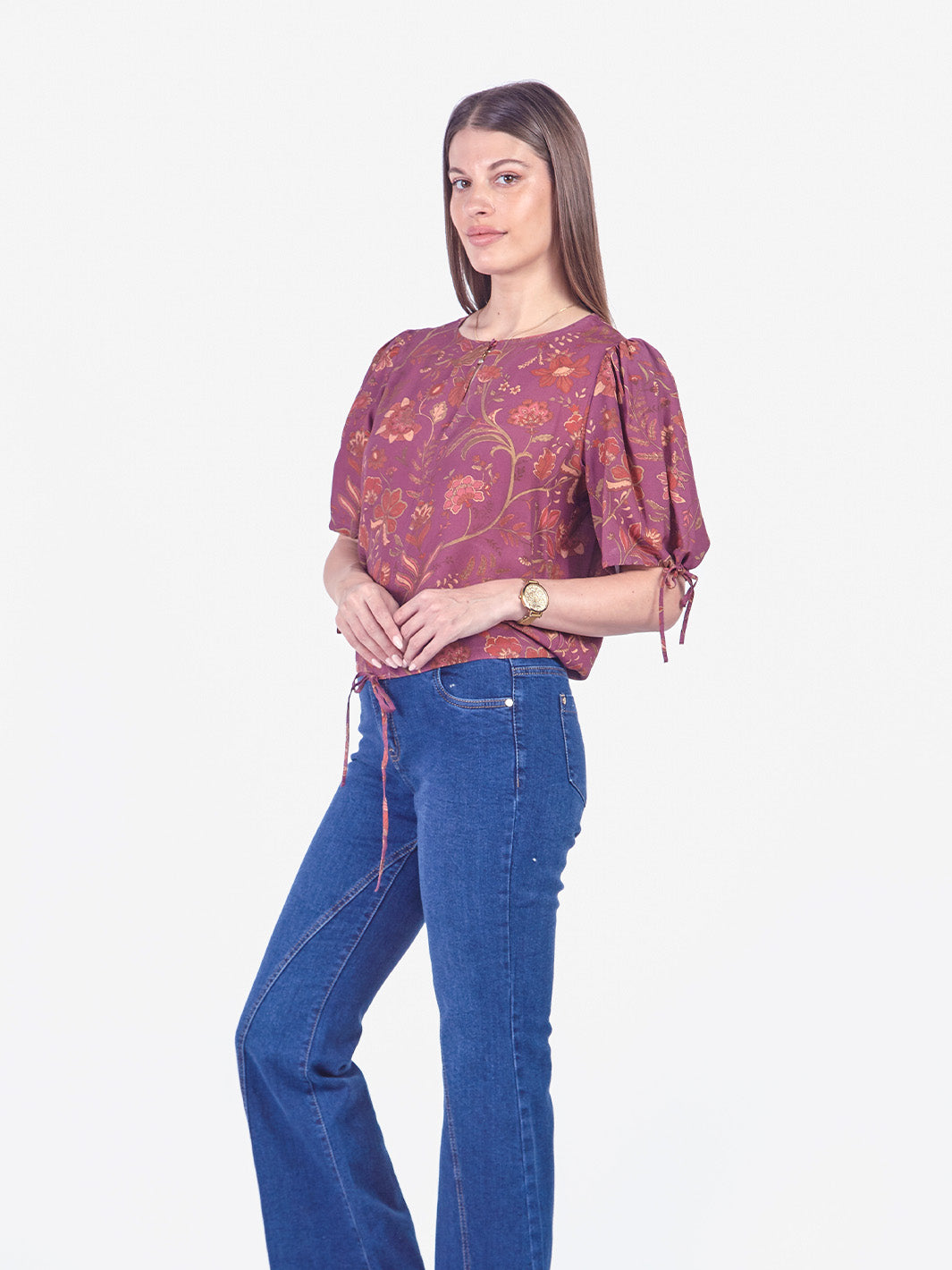 KIM - BLUSA MANGA AL CODO