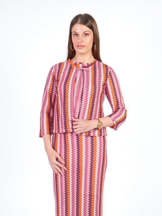 MAYA - CÁRDIGAN TEJIDO MANGA 3/4