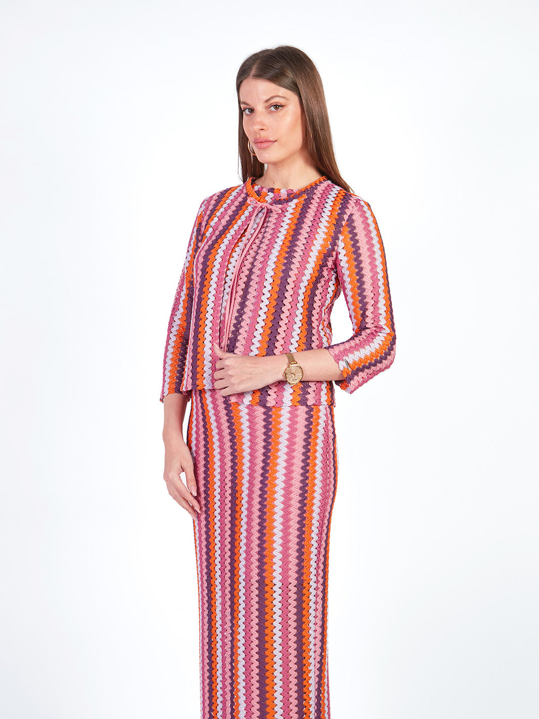 MAYA - CÁRDIGAN TEJIDO MANGA 3/4