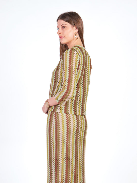 MAYA - CÁRDIGAN TEJIDO MANGA 3/4