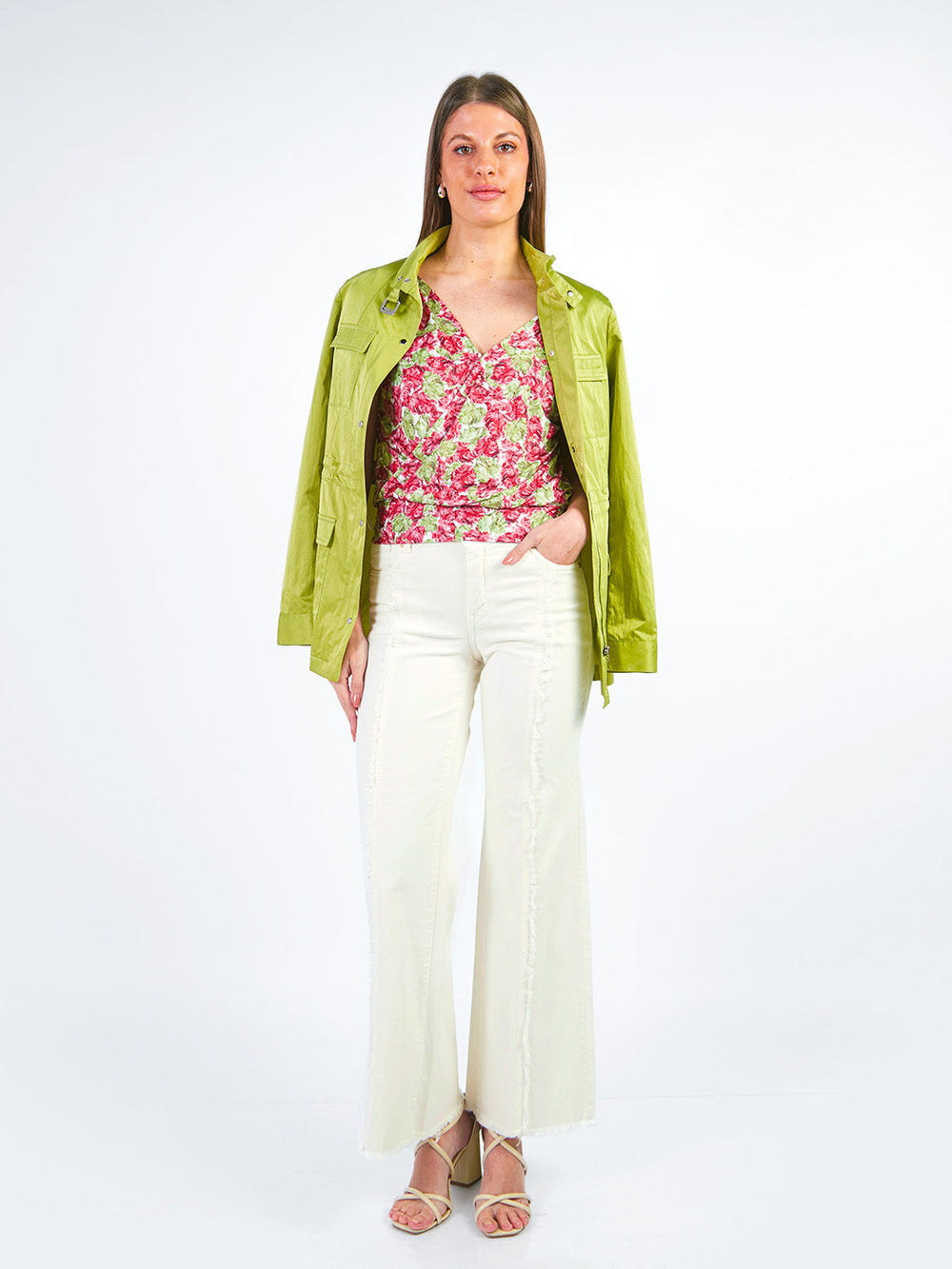 MERCEDES - CASACA CON BOLSILLOS DELANTEROS