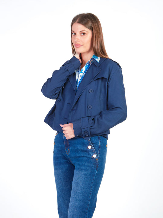 MAGGIE - CASACA ESTILO TRENCH COAT