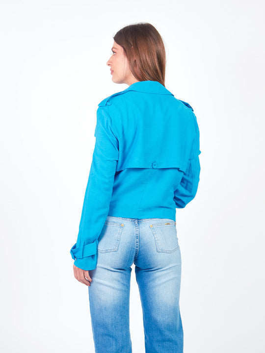 MAGGIE - CASACA ESTILO TRENCH COAT