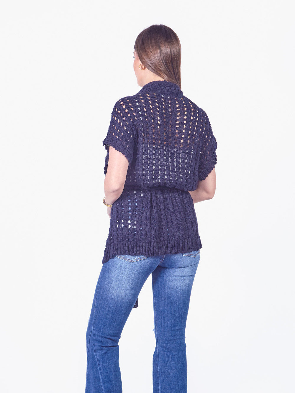 LEAH - CARDIGAN TEJIDO ESTILO KIMONO