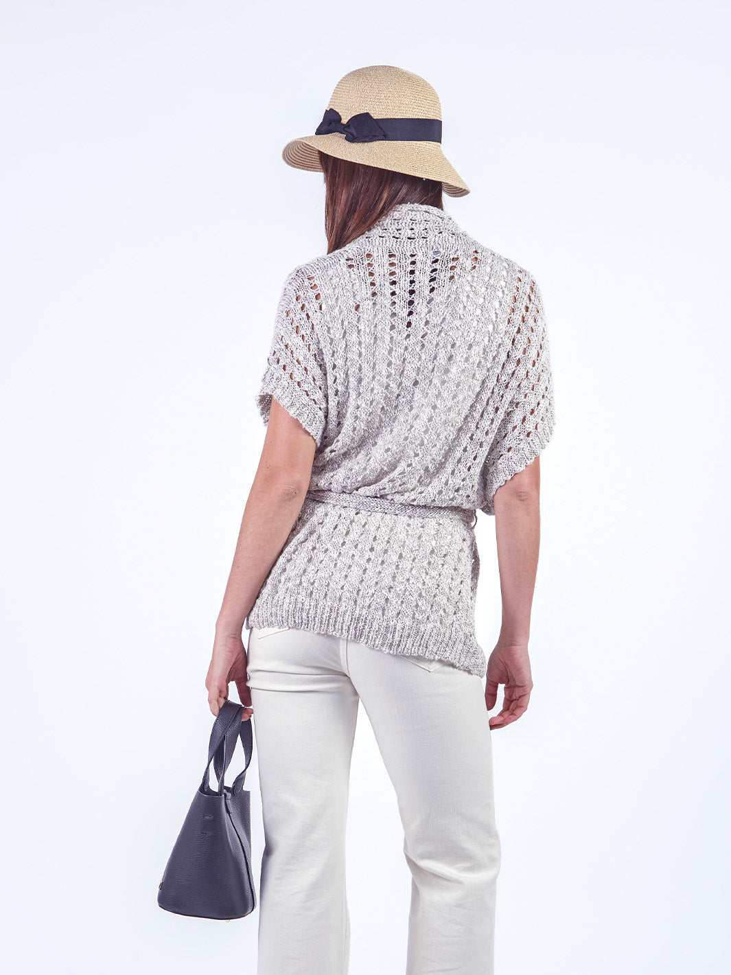 LEAH - CARDIGAN TEJIDO ESTILO KIMONO