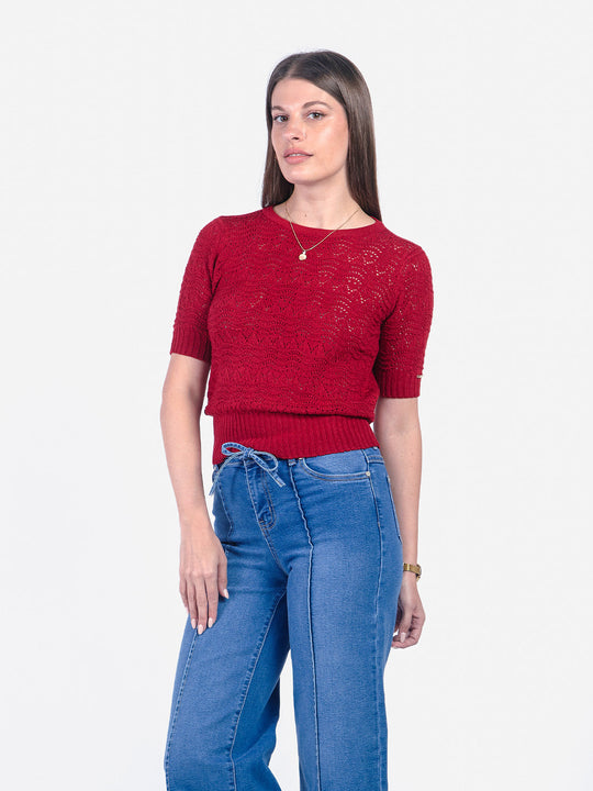 PRISCILLA - CHOMPA MANGA CORTA