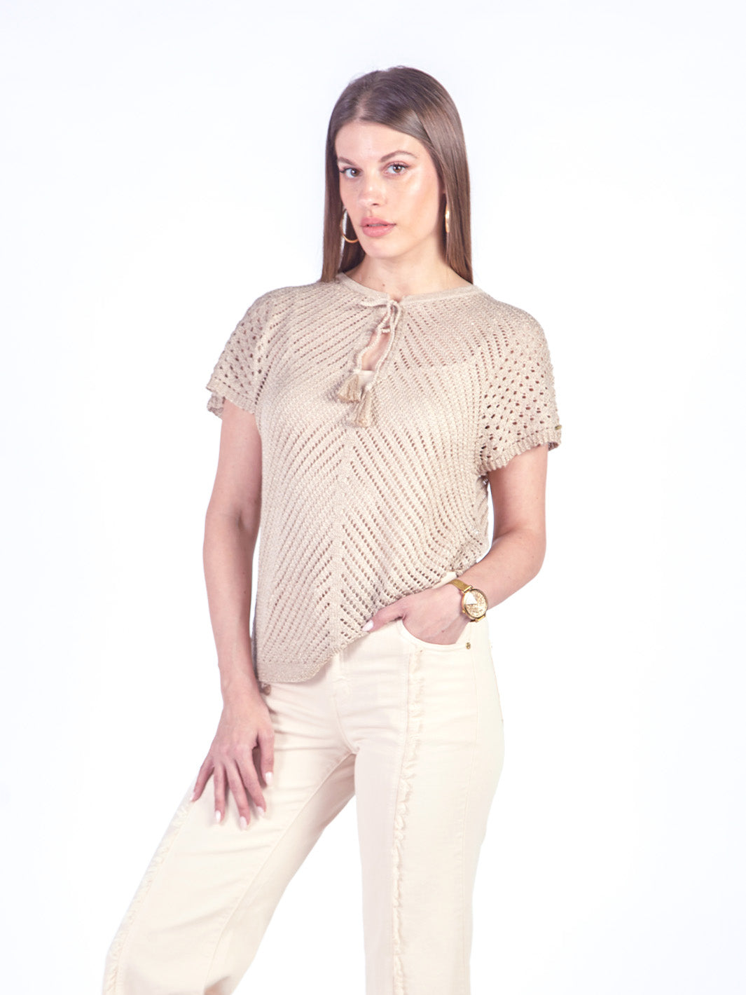 JASMINE - CHOMPA MANGA CORTA