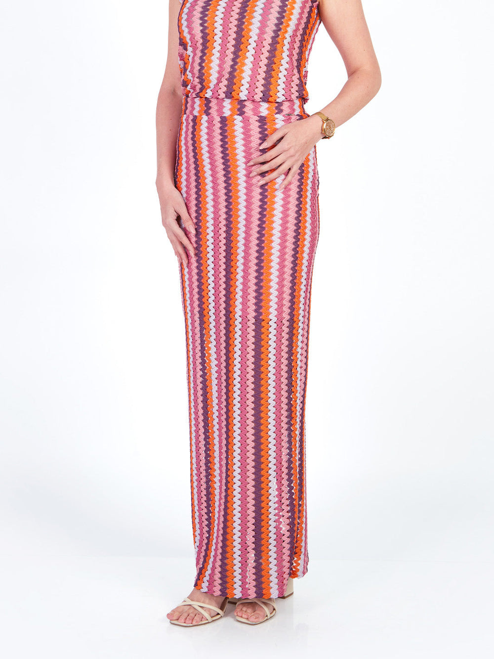 MAYA - FALDA LARGA TEJIDA