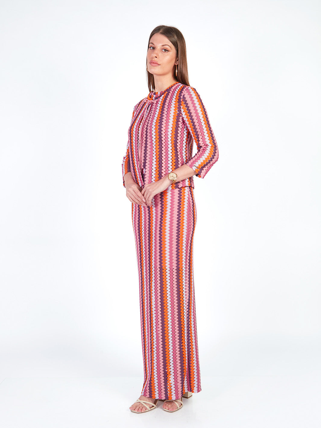 MAYA - FALDA LARGA TEJIDA