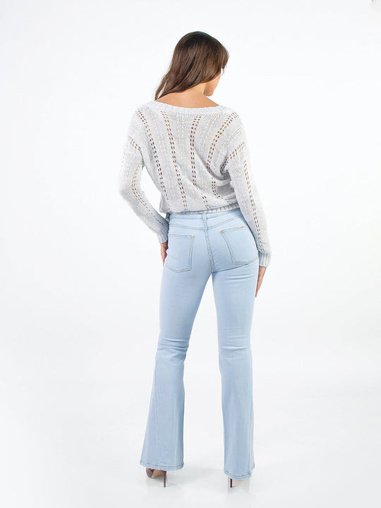 KENYA - PANTALÓN DENIM FLARE