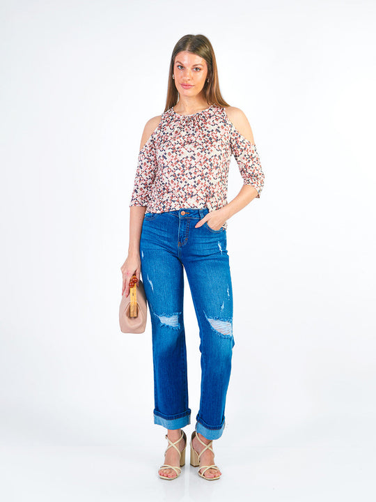 ALEX - PANTALÓN DENIM CORTE RECTO