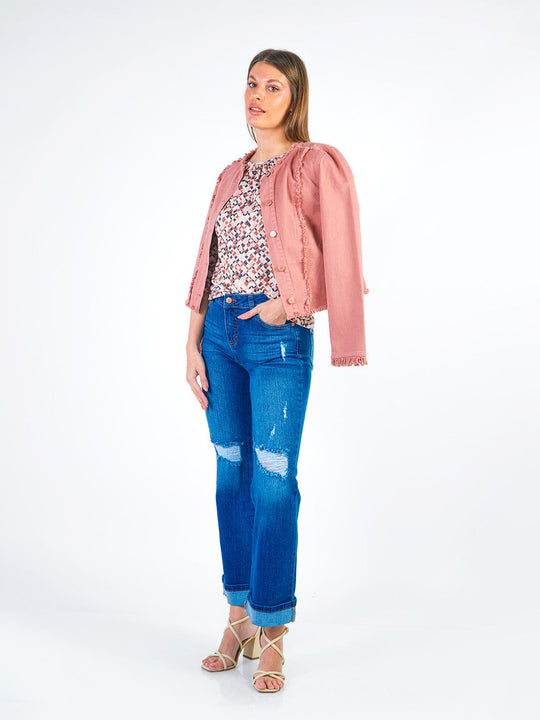 ALEX - PANTALÓN DENIM CORTE RECTO