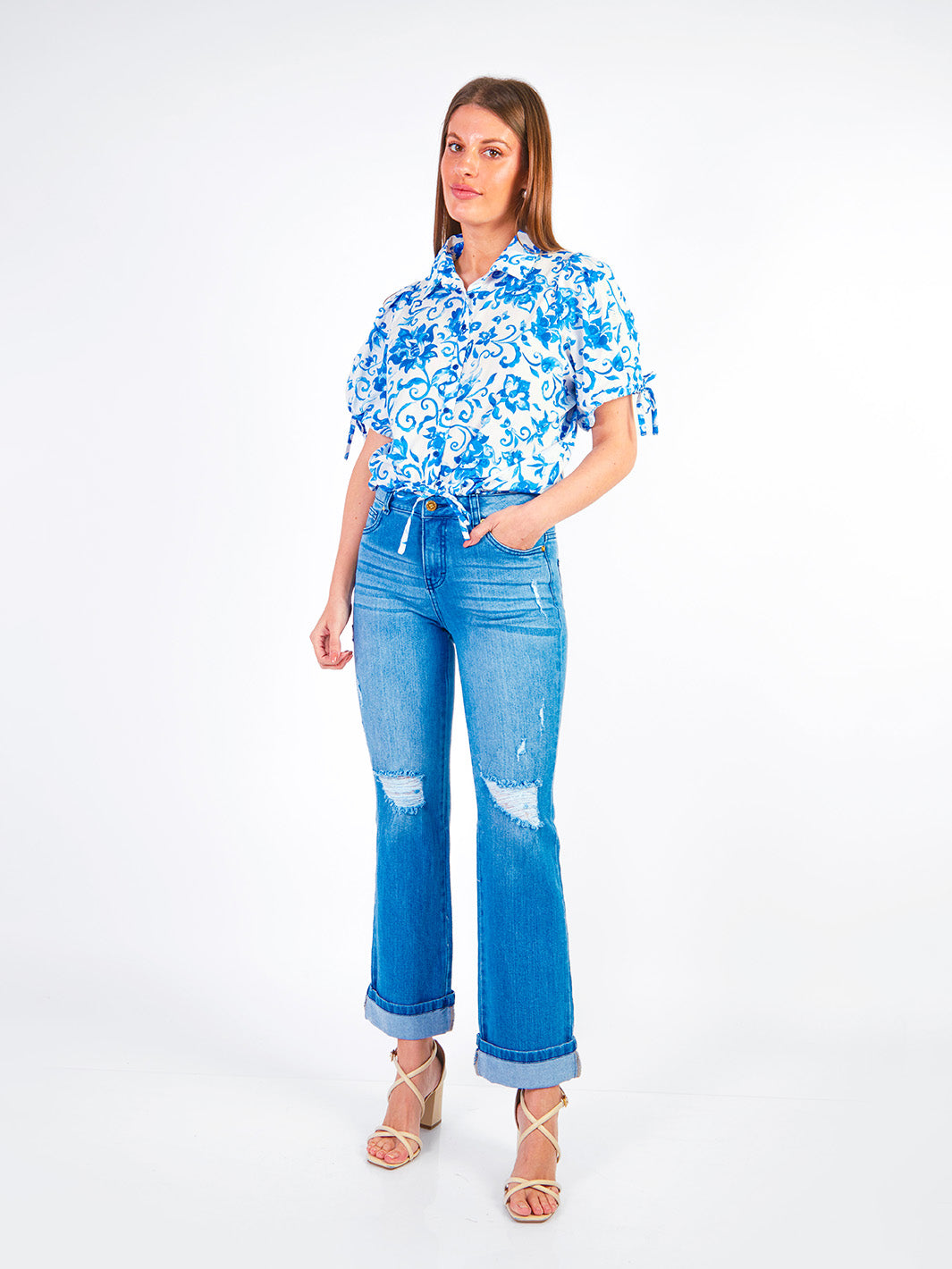 ALEX - PANTALÓN DENIM CORTE RECTO