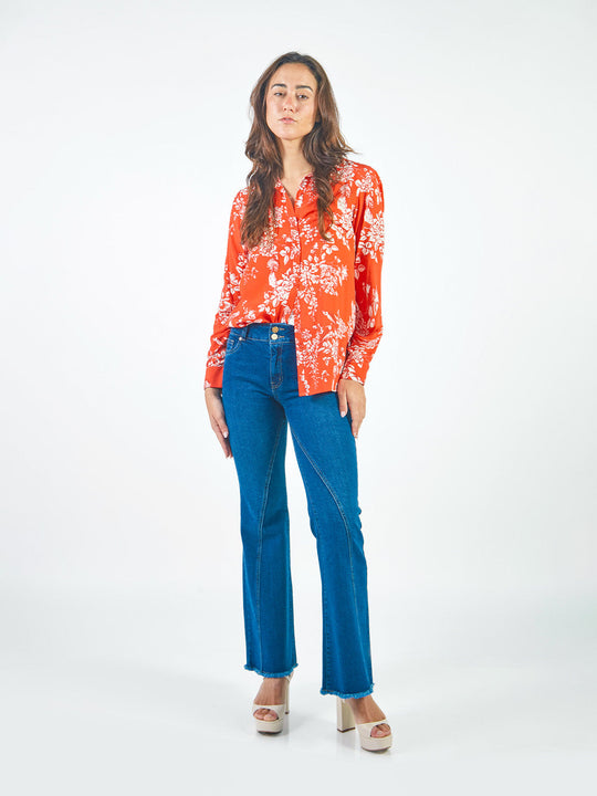 Pantalones Flare Jp00570Smc