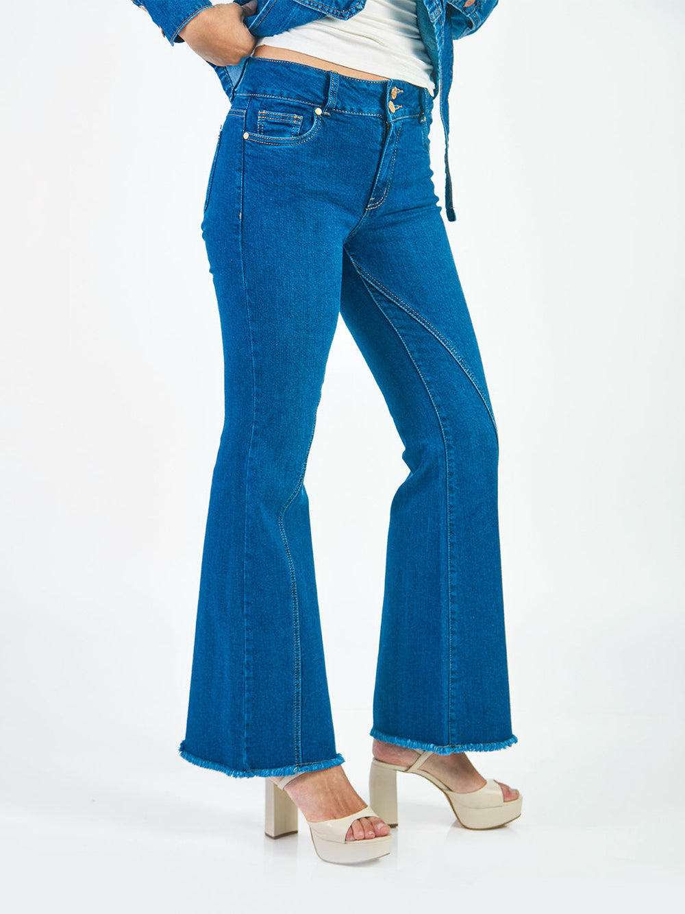 Pantalones Flare Jp00570Smc