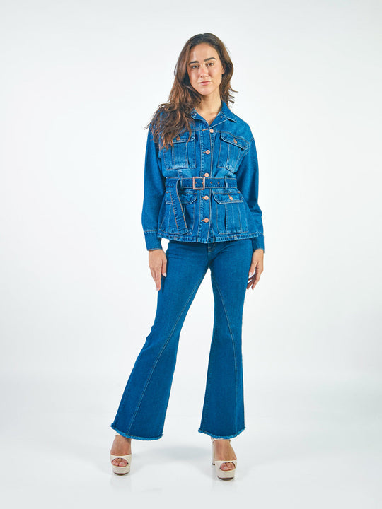 Pantalones Flare Jp00570Smc