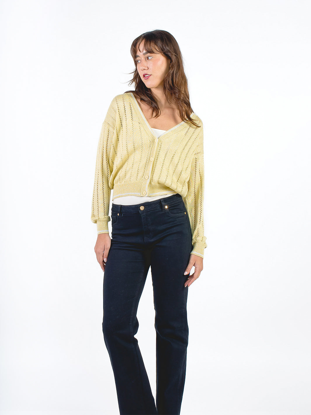 GEORGINA - PANTALÓN DENIM CORTE RECTO