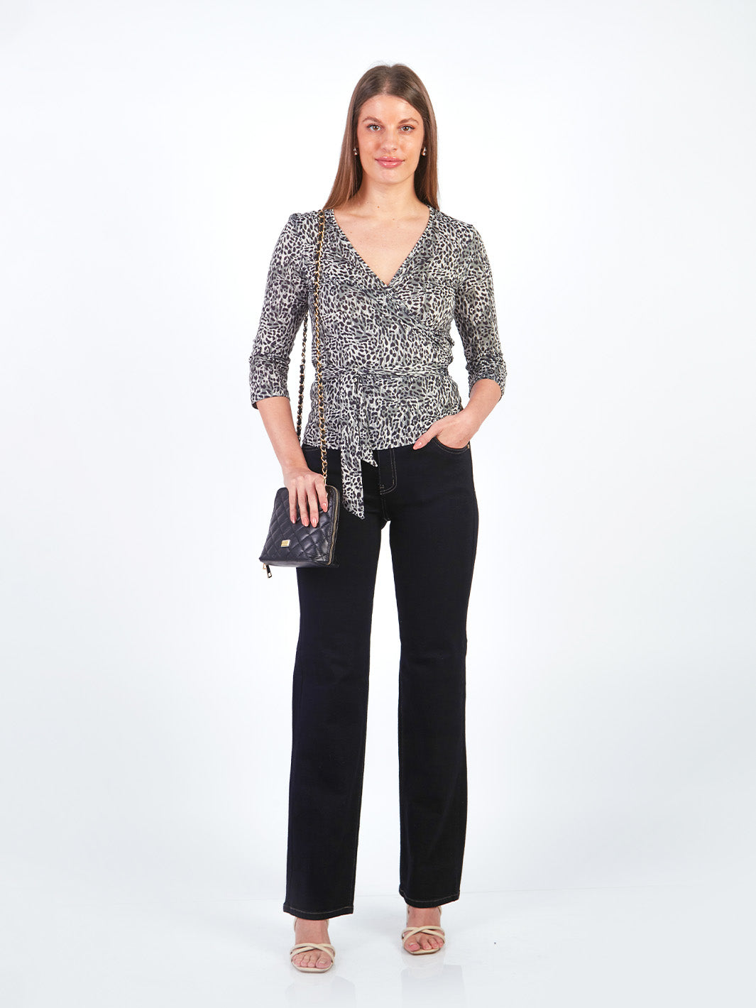 GEORGINA – STRAIGHT-LEG DENIM PANTS