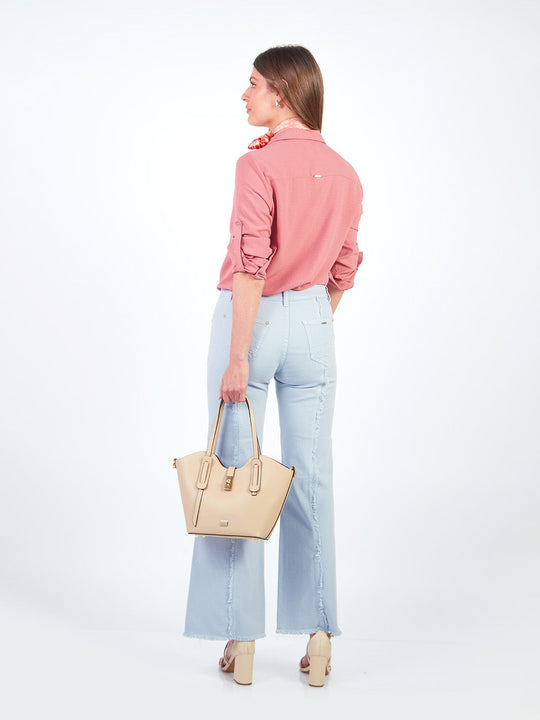 Pantalones Semi Palazo Jp00574Smc