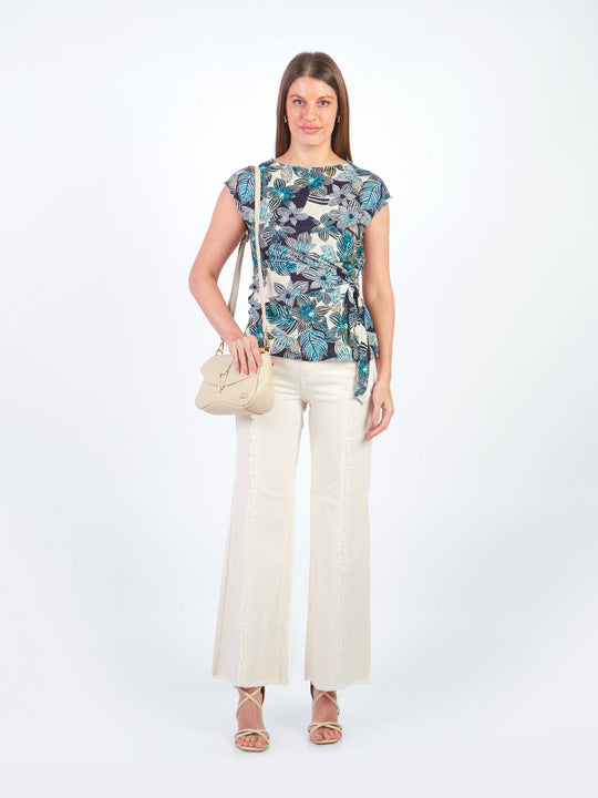Pantalones Semi Palazo Jp00574Smc