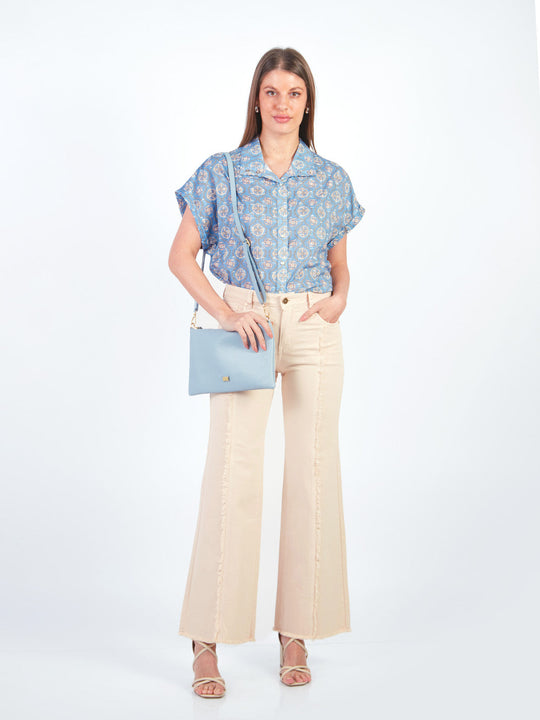 Pantalones Semi Palazo Jp00574Smc