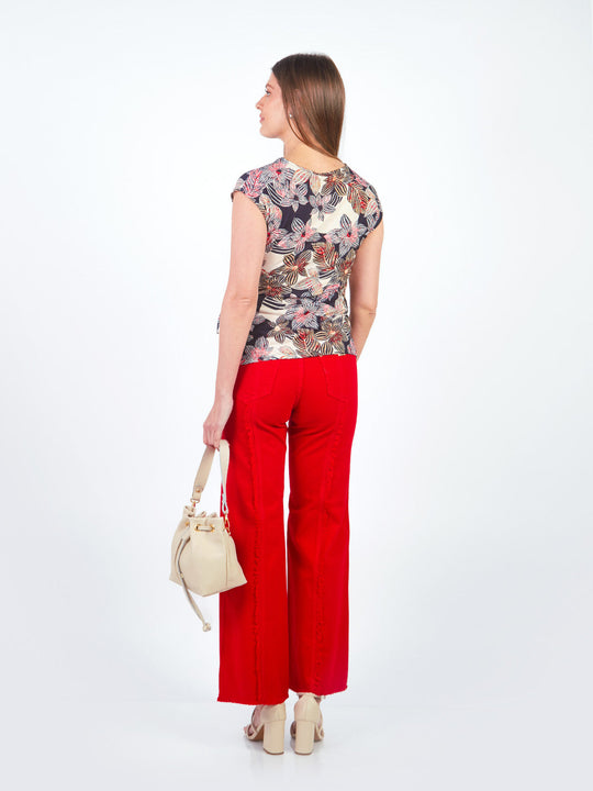 Pantalones Semi Palazo Jp00574Smc