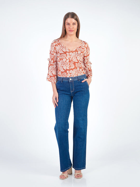 Pantalones Rectos Jp00575Tym