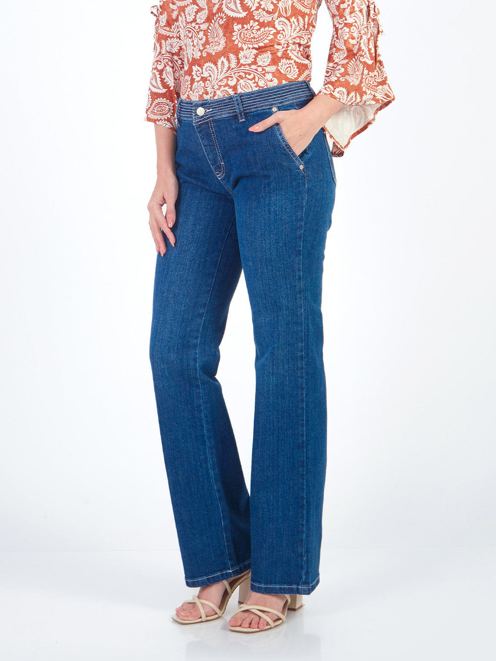 Pantalones Rectos Jp00575Tym