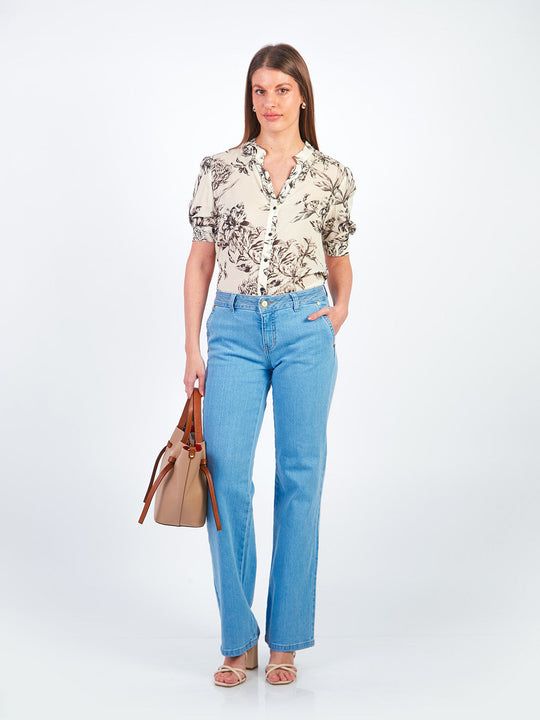 Pantalones Rectos Jp00575Tym
